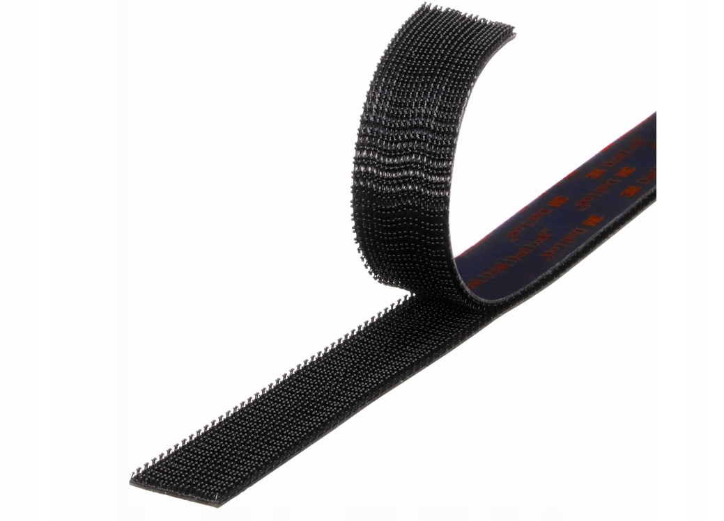 RZEP PRZEMYSŁOWY 3M TAŚMA Z KLEJEM GRZYBKI PLASTIK SZKŁO ALU 12,5MM/0,5M Marka 3M