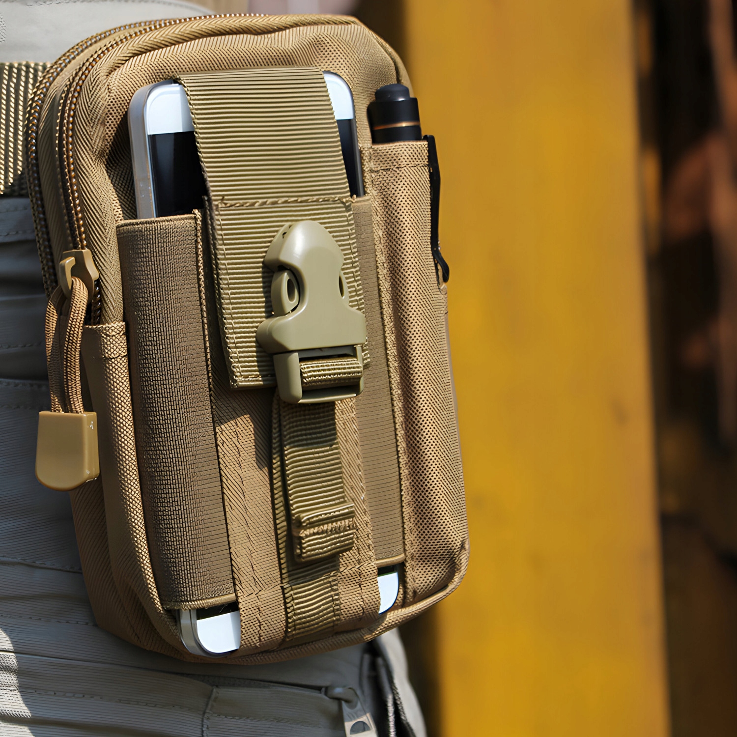 SASZETKA NERKA TAKTYCZNA WOJSKOWA TORBA KIESZEŃ DO PASKA NA PAS MĘSKA MOLLE Rodzaj do paska