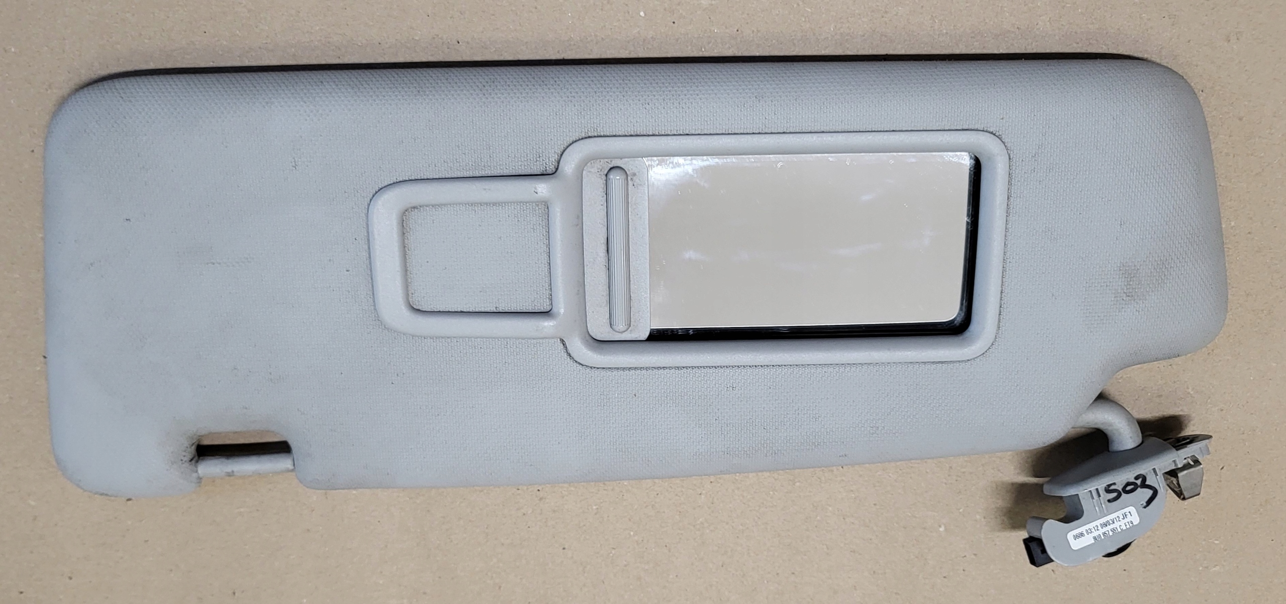 cover PRZECIWSLONECZNA visor visor left driver´s AUDI A4 B8 8K A5 Q3