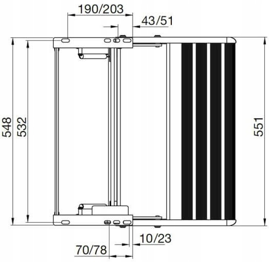Stopień wejściowy manualny Single Step 550 Thule Marka Inna