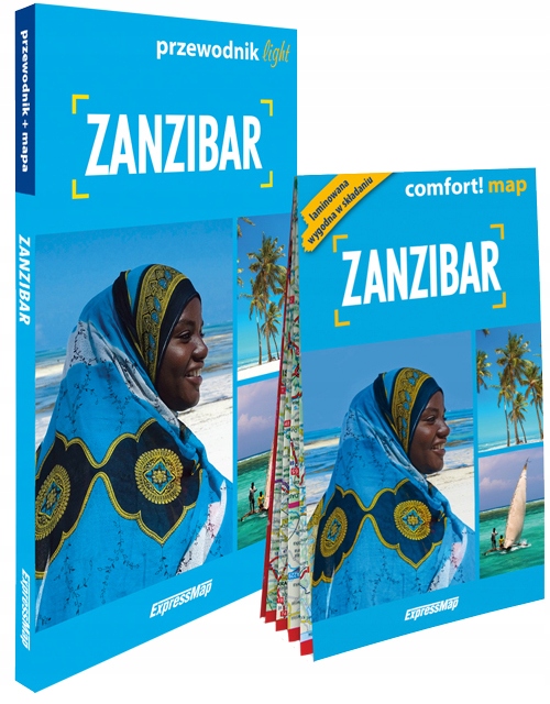 Zanzibar light przewodnik mapa Beata Lewandowska-Kaftan