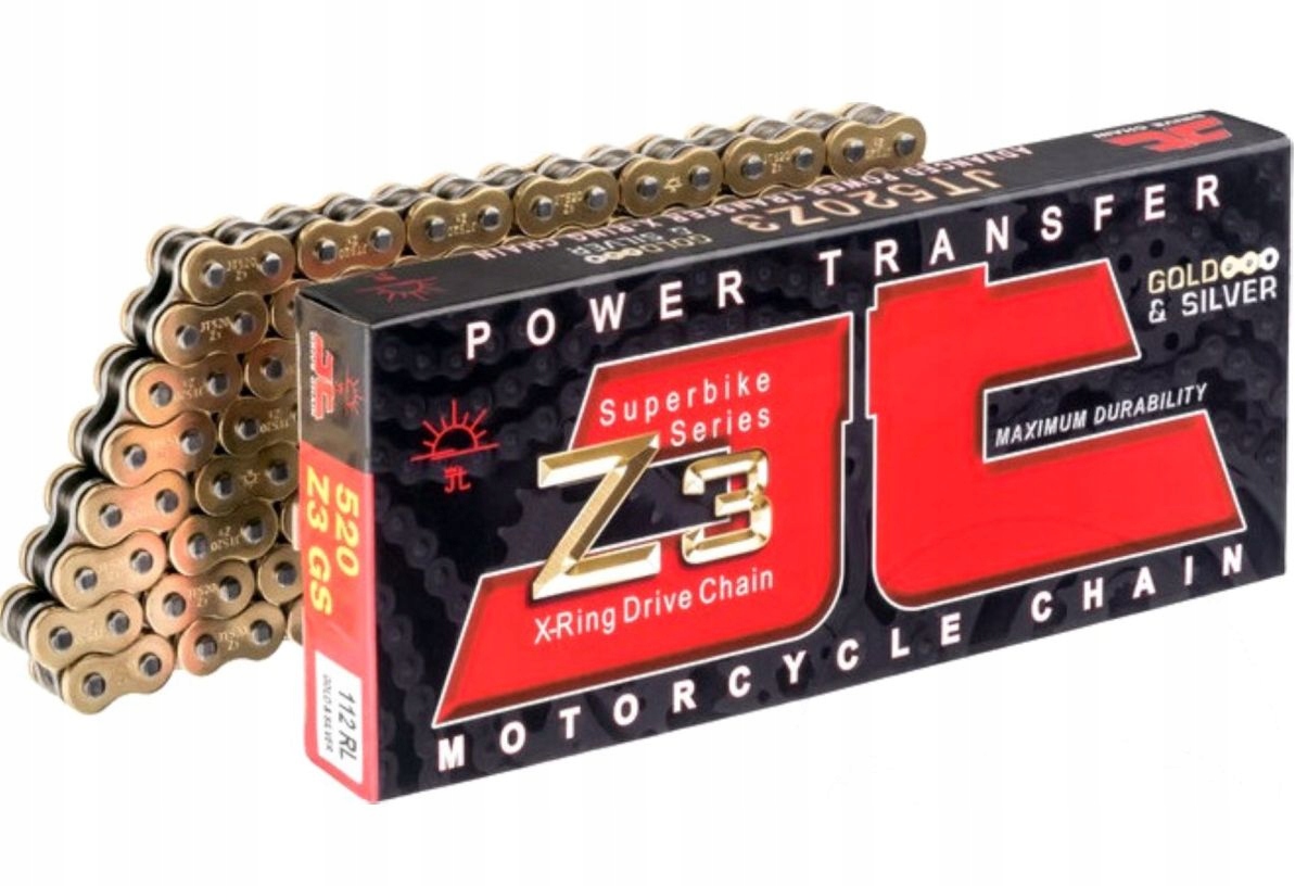 520Z3/116 7l540380 - Приводная цепь JT 520z3 / 116 Triumph Daytona 675