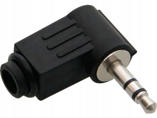Wtyk kątowy Prolech 1164 mini jack 3,5 mm
