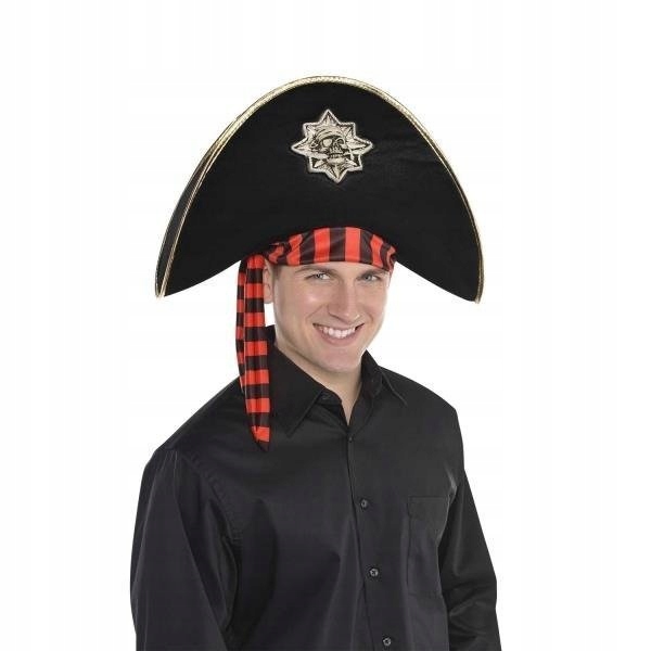 

Kapelusz Piracki Czarny Z Czaszką Czaszka Pirat