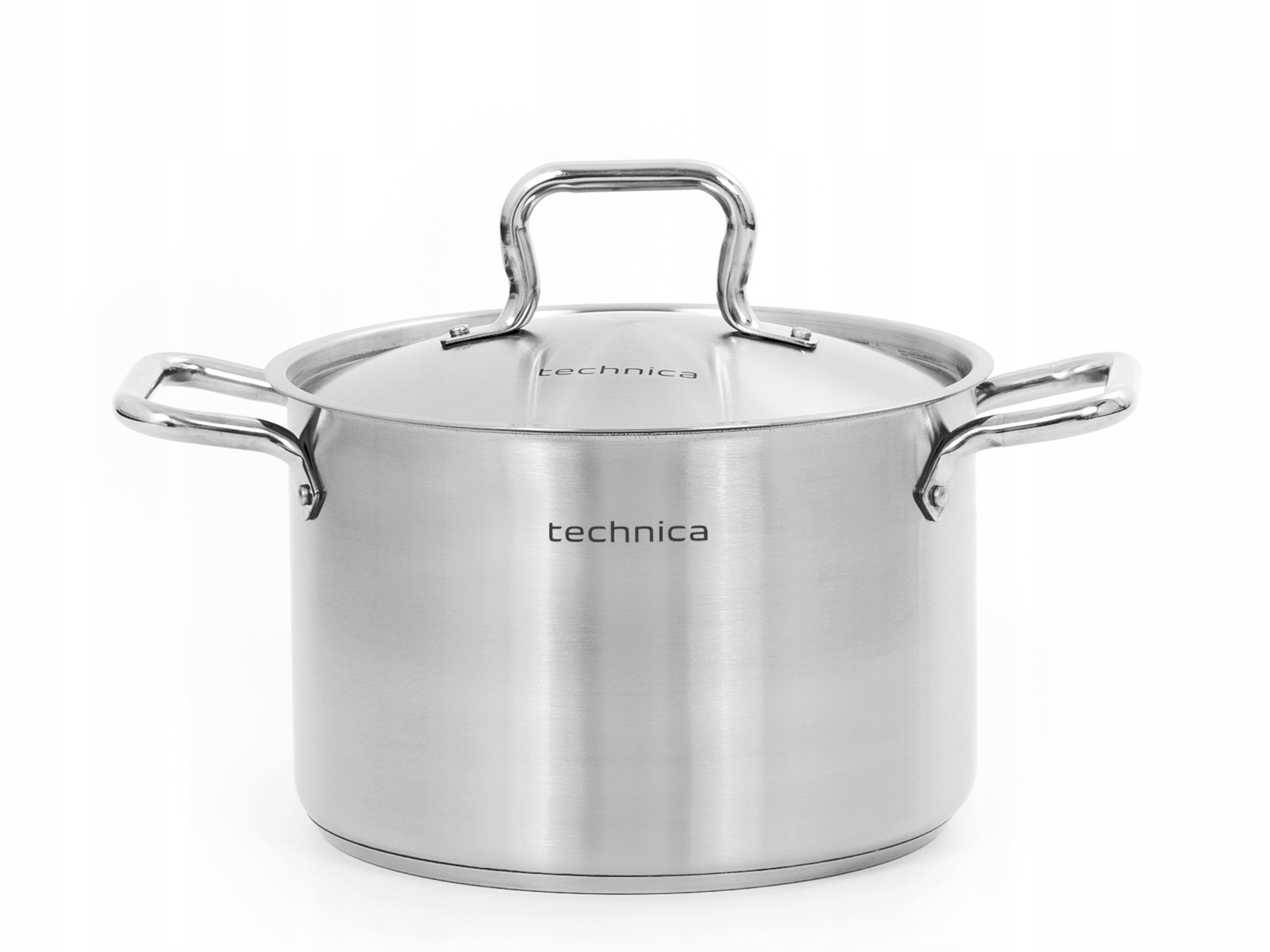 Hrnec z nerezové oceli 7,2L Indukce Gaz 24 cm Technica