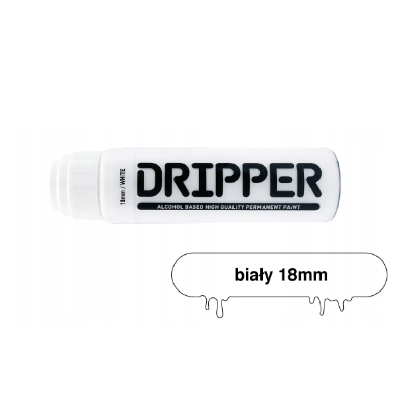 Dope Cans - Dripper Marker White - 18mm (5903089700616