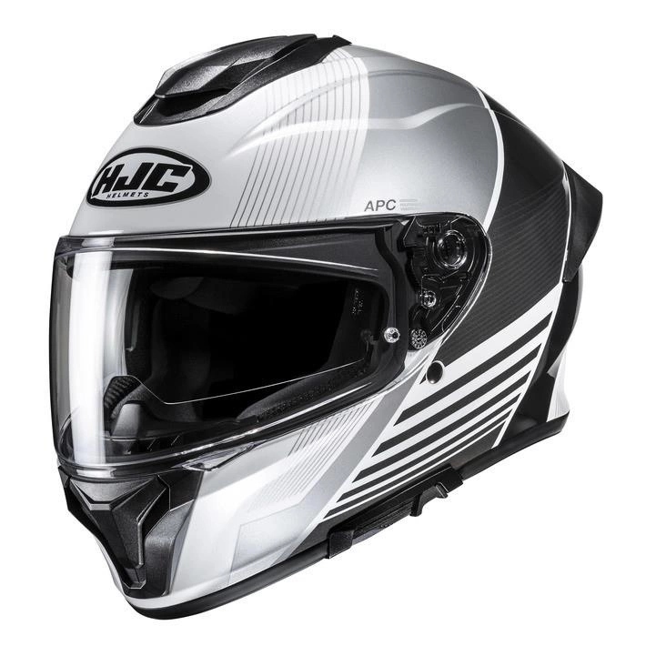 Motocyklová prilba Hjc C71 Morix White/black biela čierna Darčeky