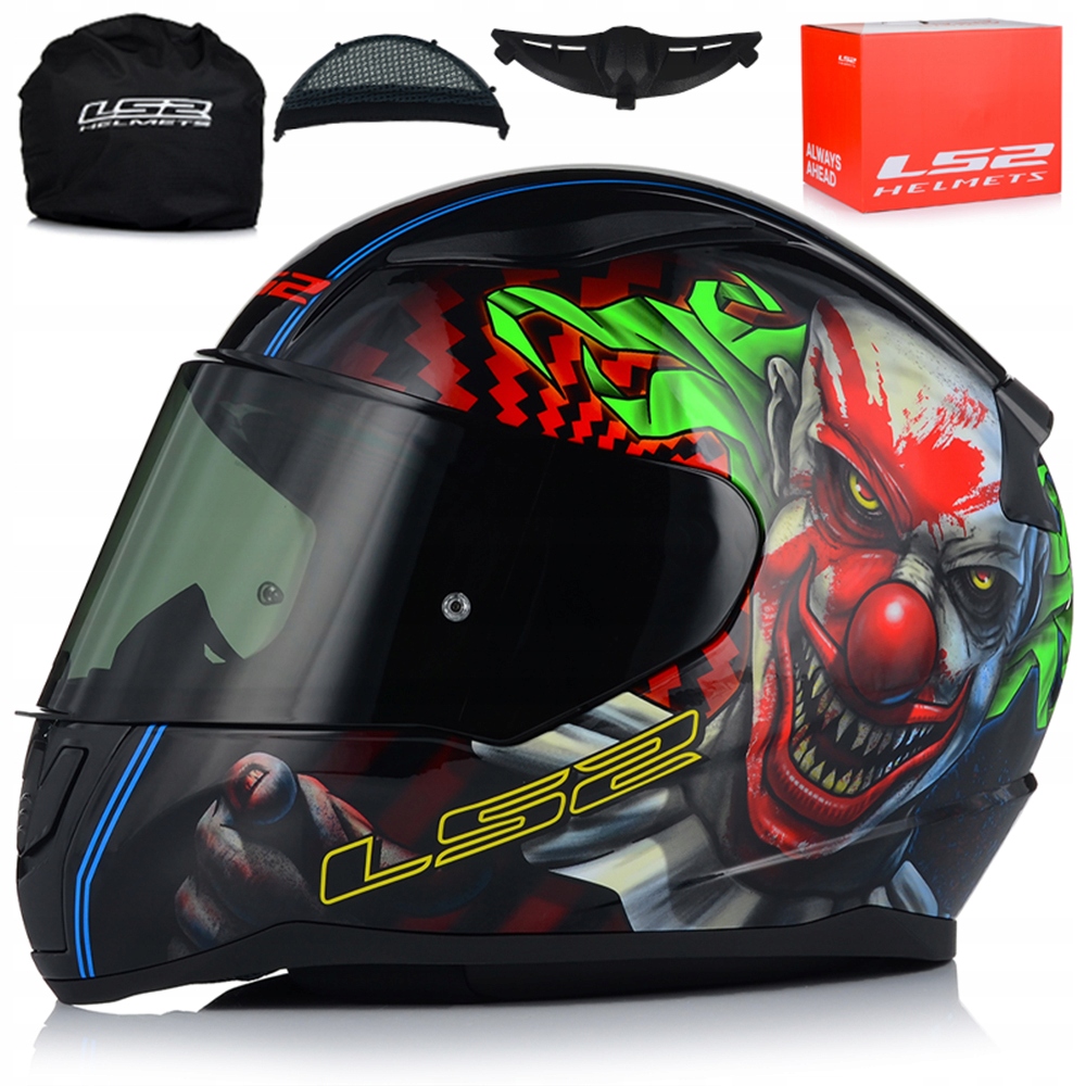 Motocyklová Prilba LS2 FF353 Rapid II Happy Dreams Tónované Sklo