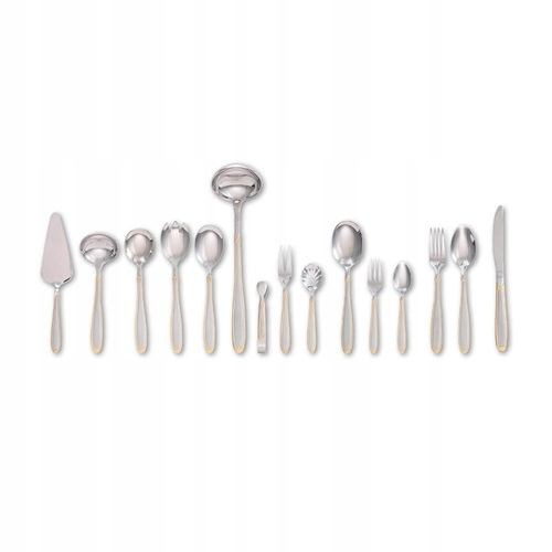 Pozlátený set príborov pre 12 osôb Maestro 72 ks Maestro MR-1515G-72