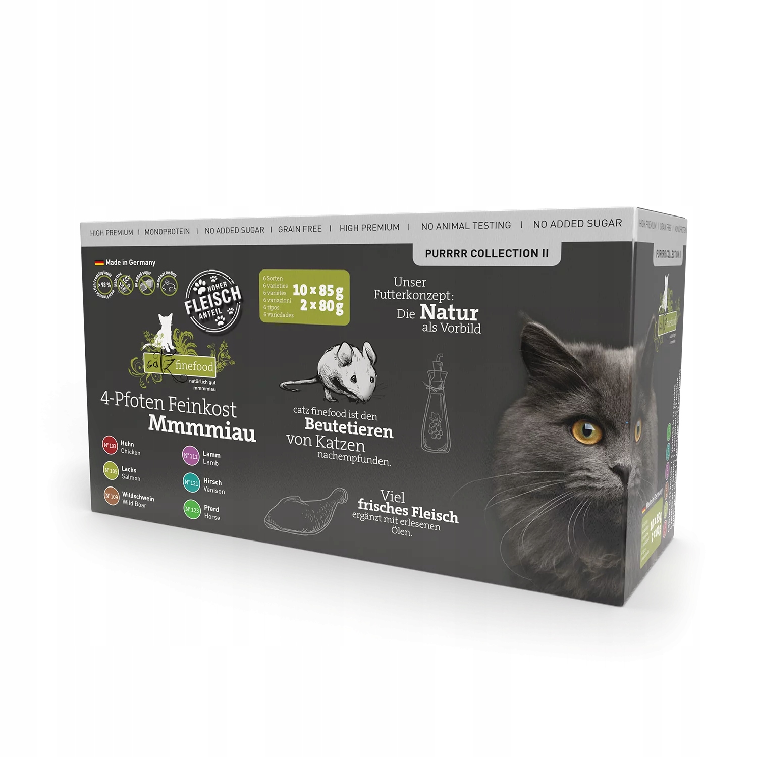 Catz Finefood Pure Selection Purrrr Collection II Multipack sáčky 12x85 g