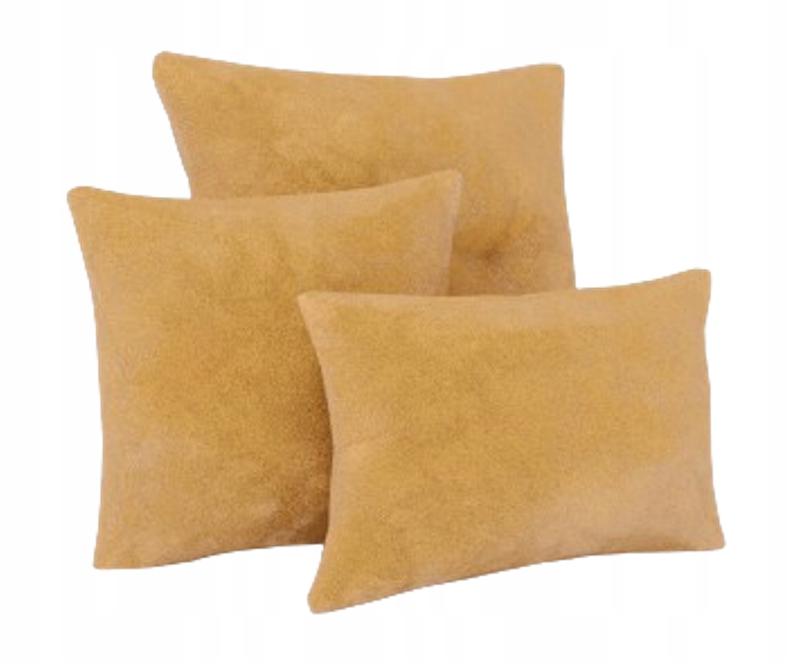 Poszewki dekoracyjne na poduszki, jaśki - różne kolory, 60 x 60 cm welur Rodzaj zapięcia zamek błyskawiczny