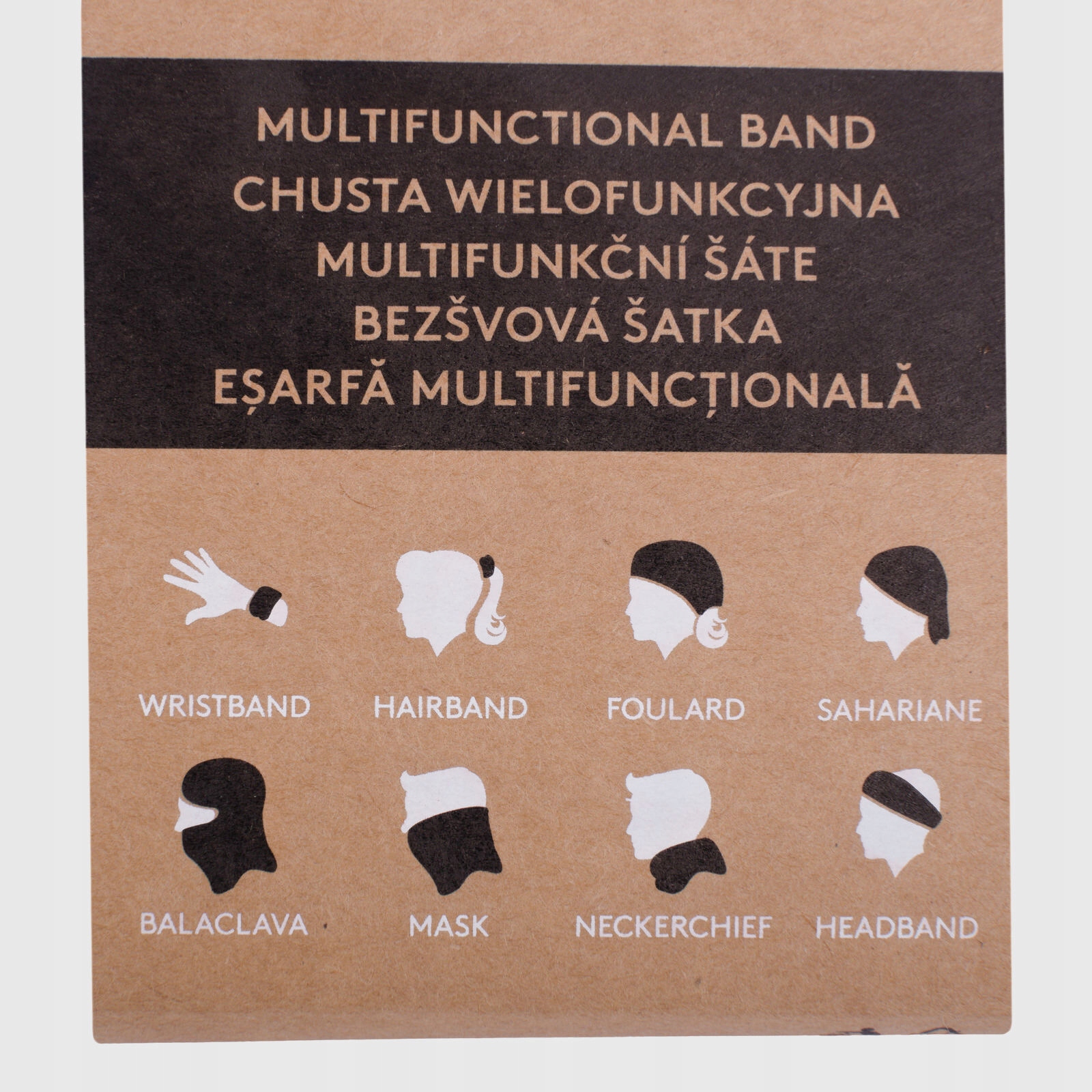 Komin HI-TEC Wielofunkcyjny Sportowy Chusta Rozmiar uniwersalny