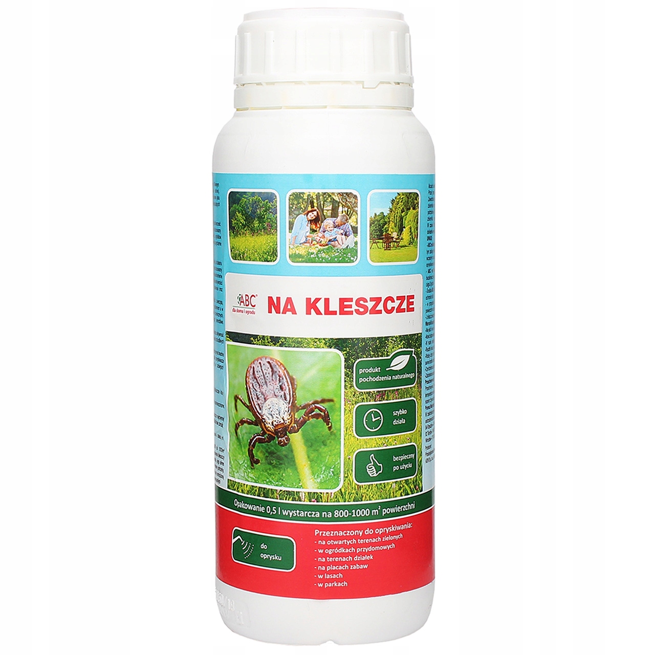 

Abc Naturalny Bezpieczny środek na Kleszcze 500 ML