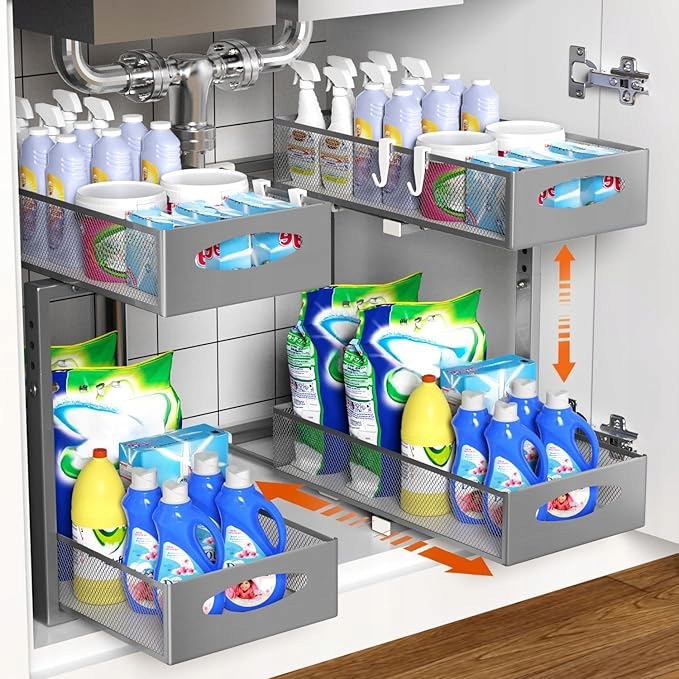Housolution Univerzální, 2 úrovně, výsuvný, nastavitelný organizér