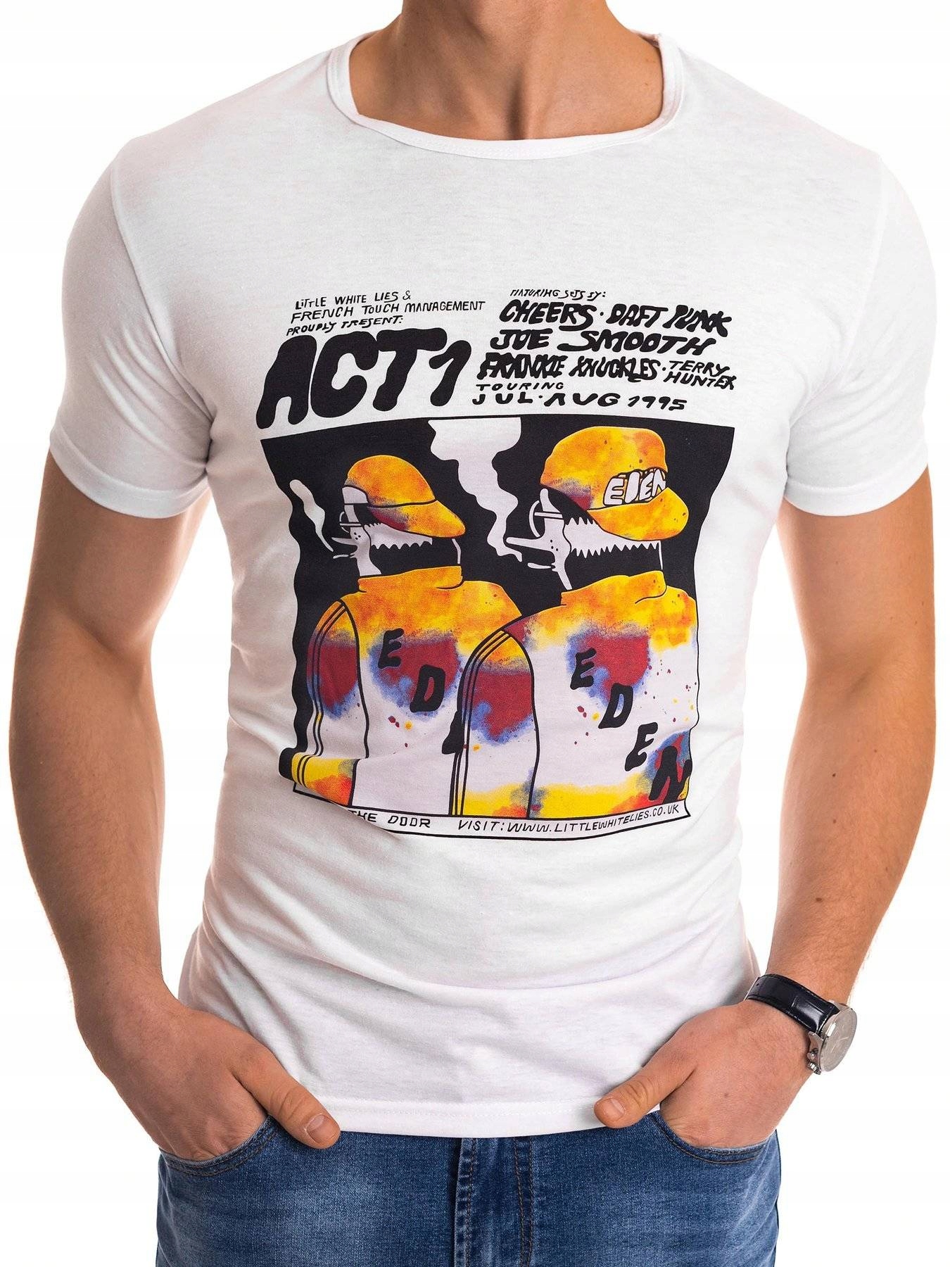 

Męska Koszulka T-shirt Z Nadrukiem rx4497 - M