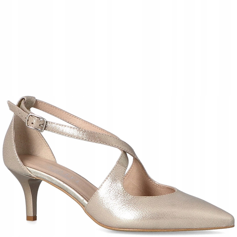 Nízké svatební boty Kotyl 5419 Zlaté Ef 41