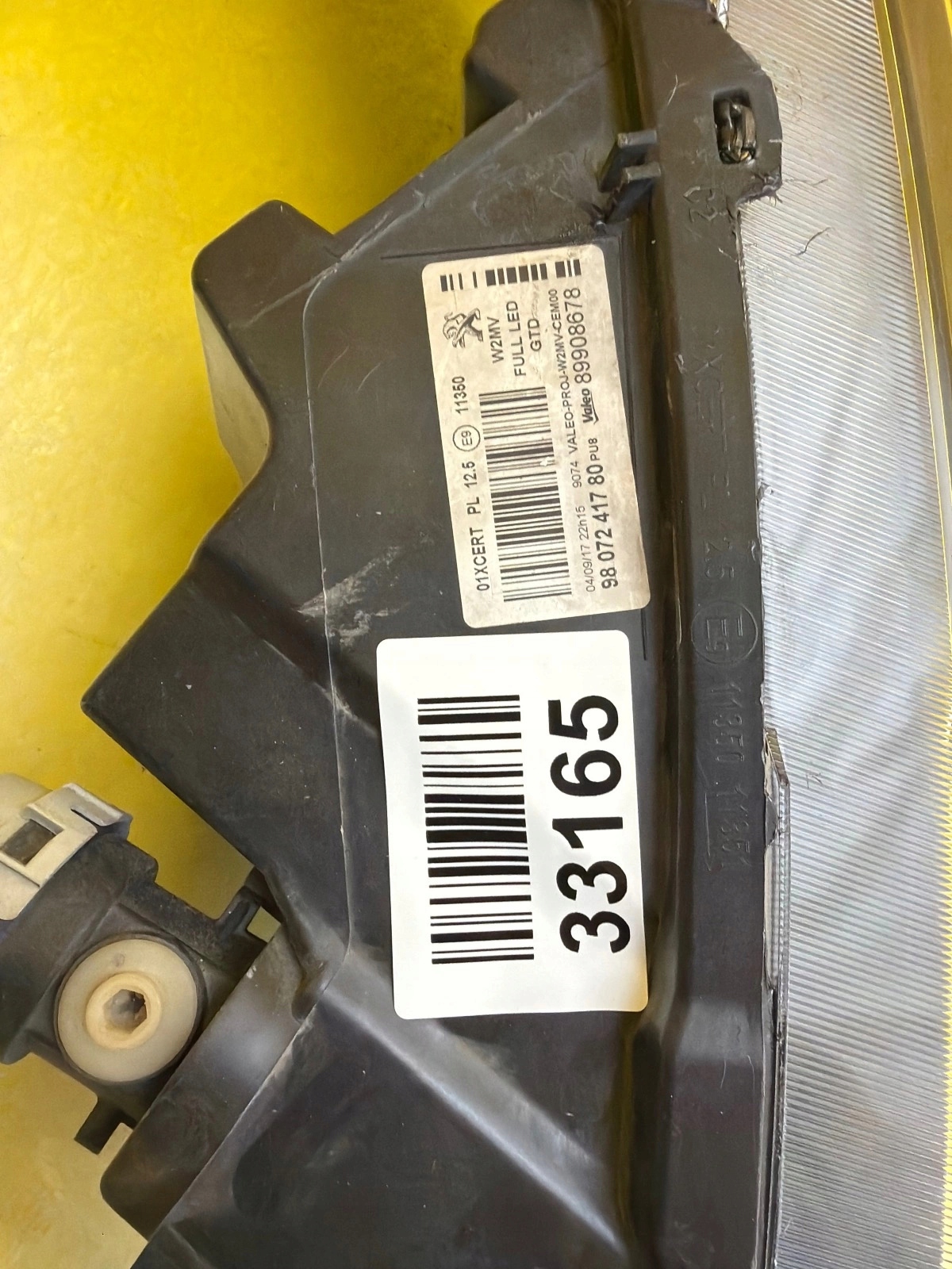 light left front Peugeot 508 Lift Full Led 9807241780