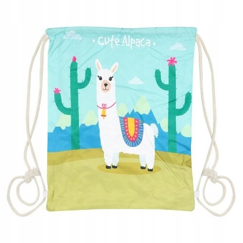 Worek na buty Cute Alpaca, 33x41,5 cm
