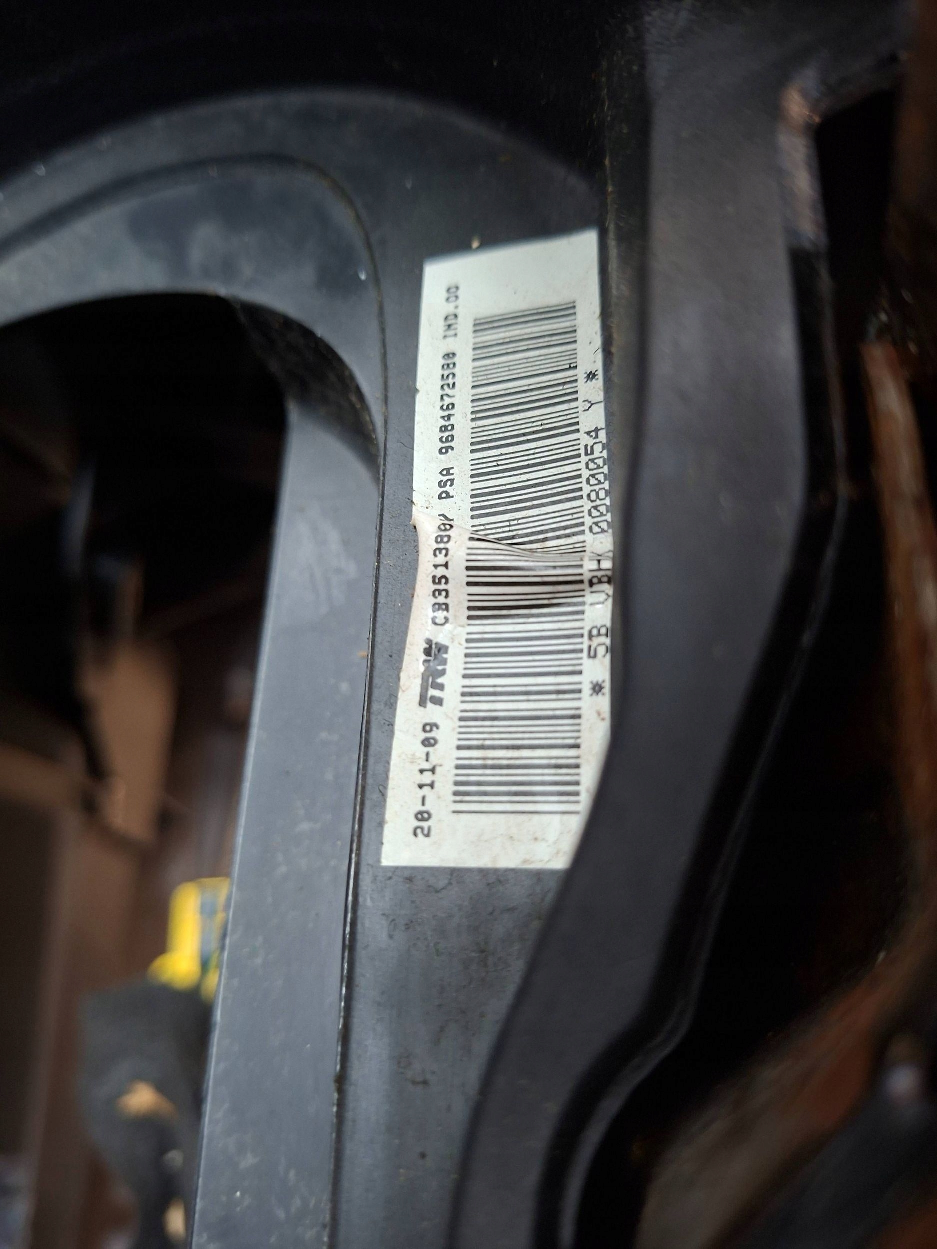 dashboard console 9684672580 PEUGEOT 5008 and 3008 and 2009