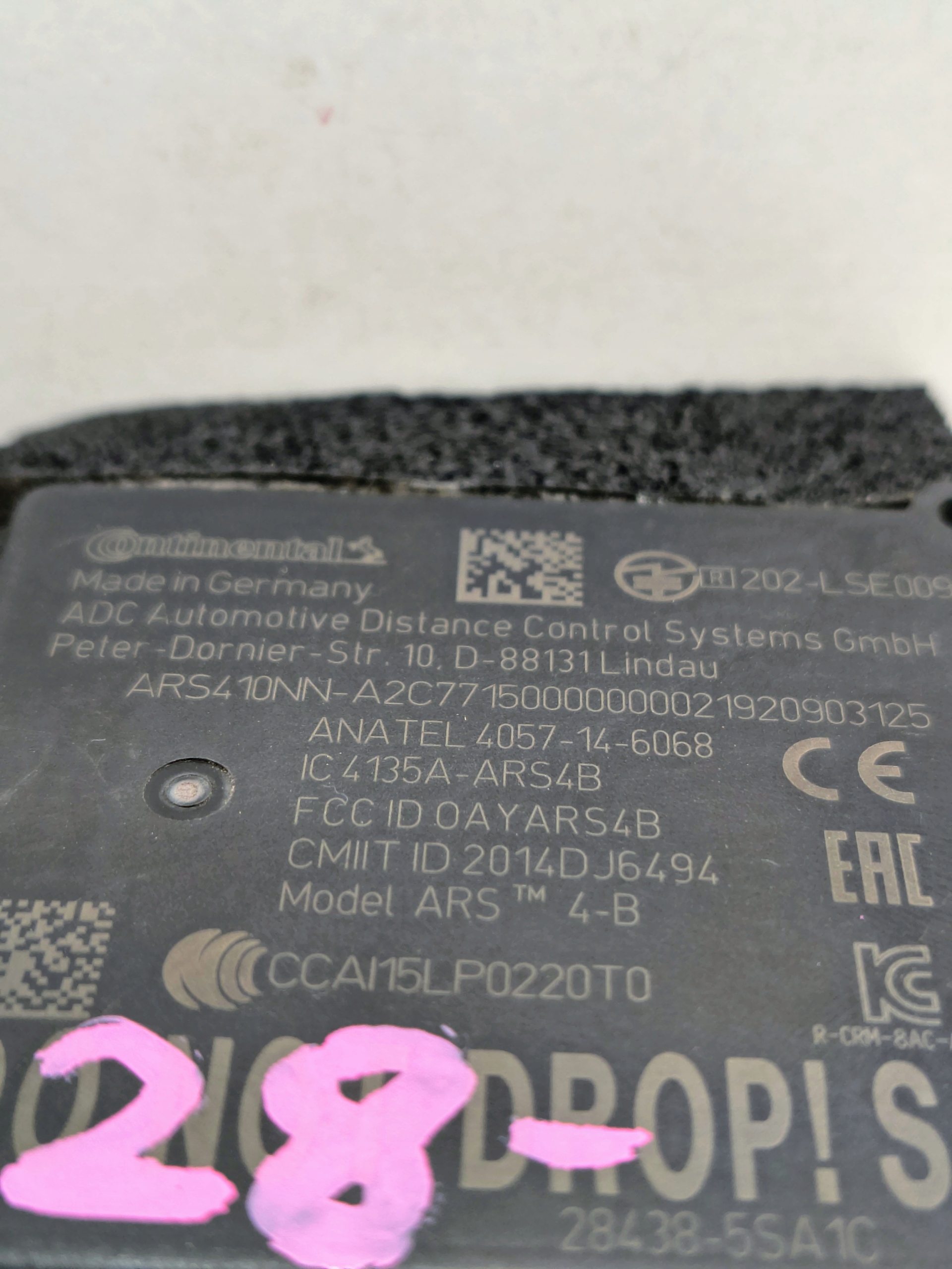 nissan LEAF II датчик скорости 28438-5SA1C