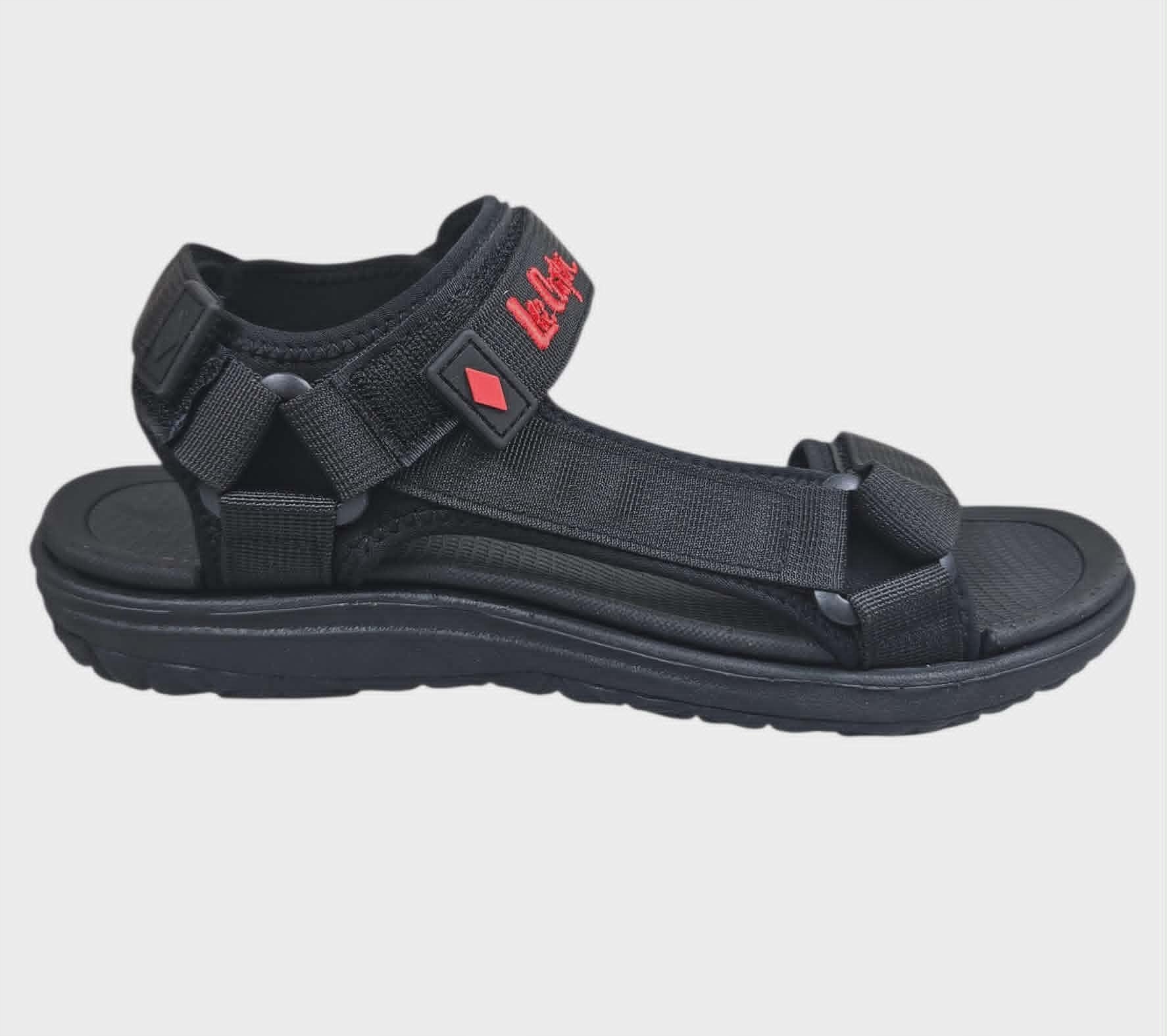 Lee Cooper Pánské Sandály Na Suchý Zip Lcw 24-34-2620M Černé vel. 45