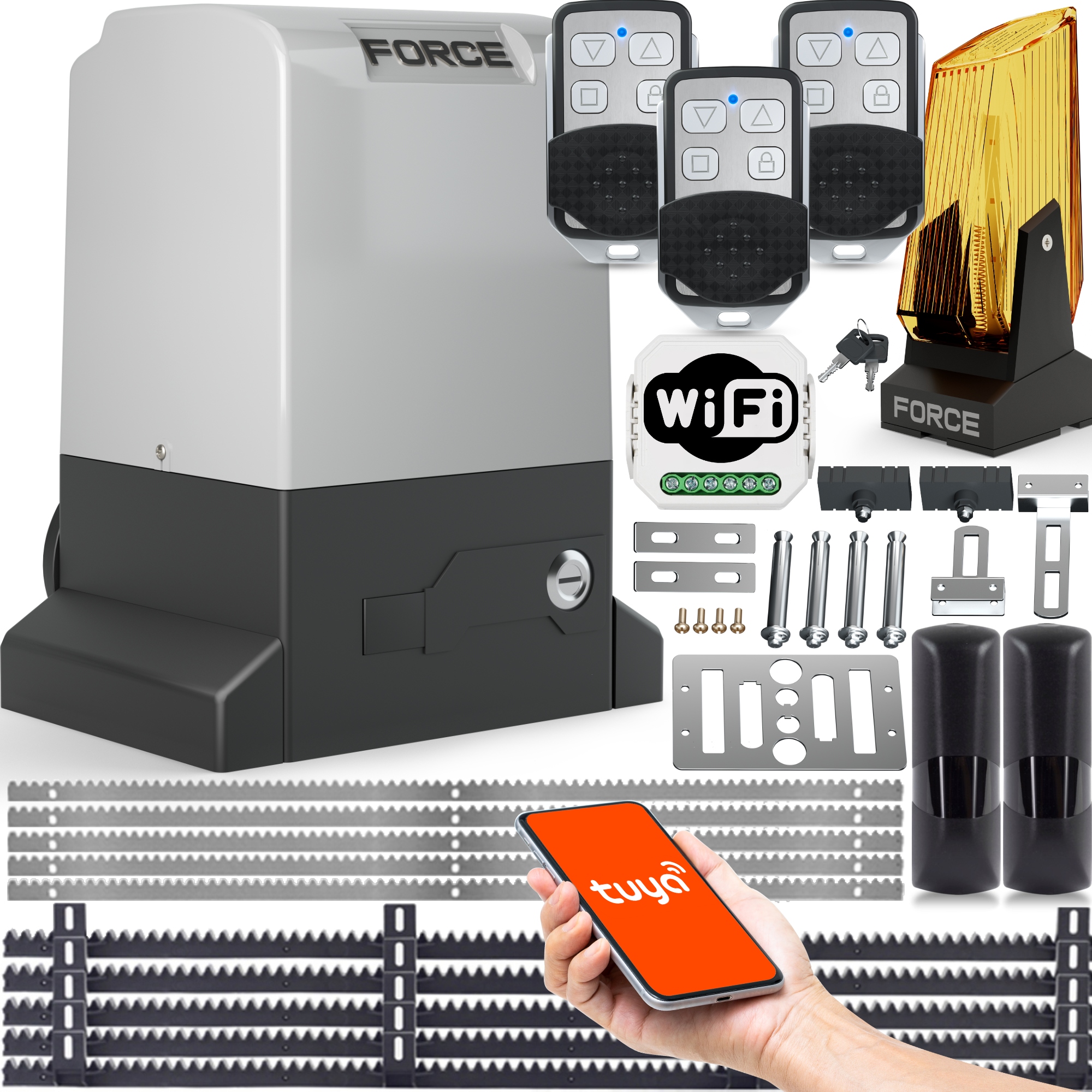 Kompletní Sada Pro Brány Force 2000 Kg Wifi