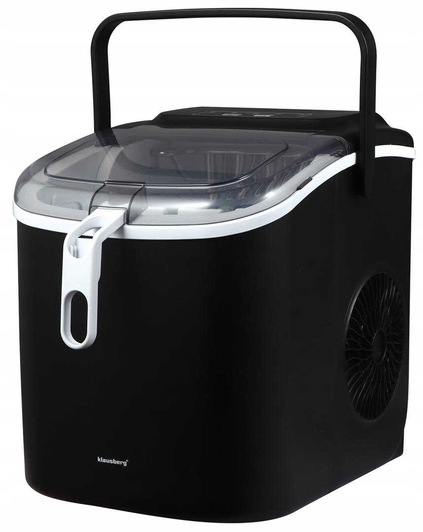 Automatická kocka na ľad, 100 W, Led panel, nádrž 1,2 l, Klausberg