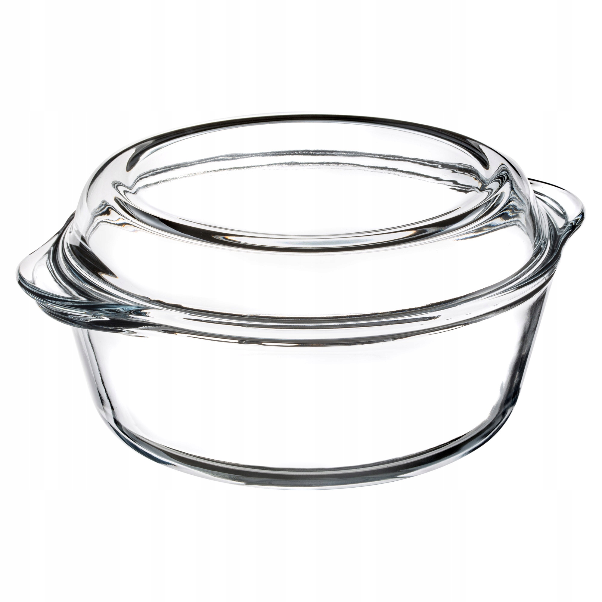 NACZYNIE ŻAROODPORNE OKRĄGŁE Z POKRYWĄ TRWAŁE 3,1L