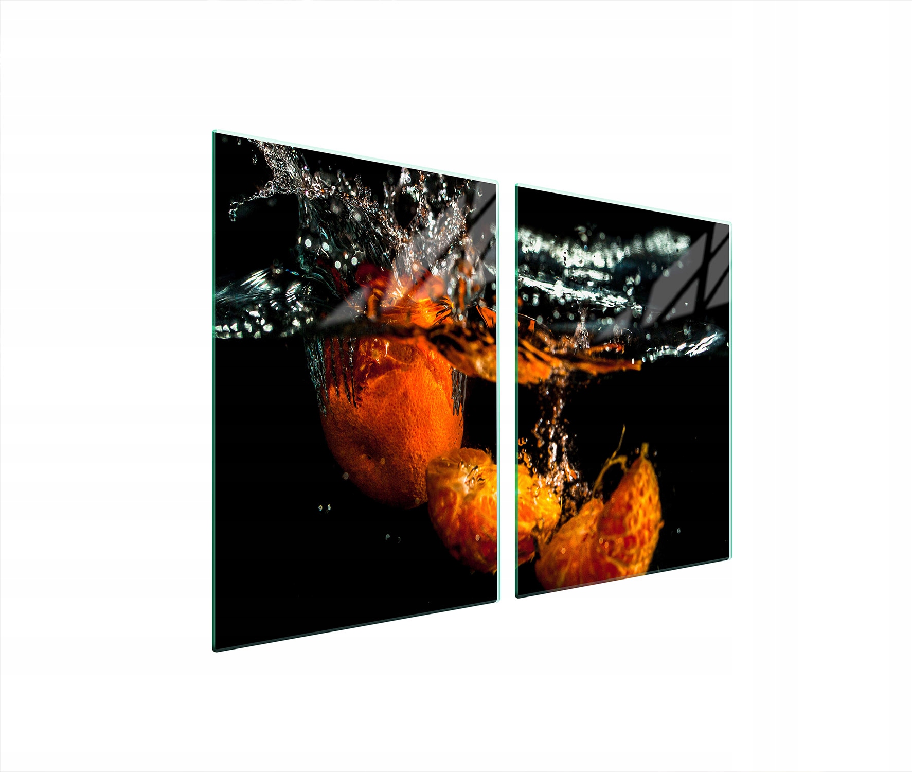 Skleněná Ochranná Deska Do Kuchyně 2x45x52 Ovoce Tvrzené Sklo