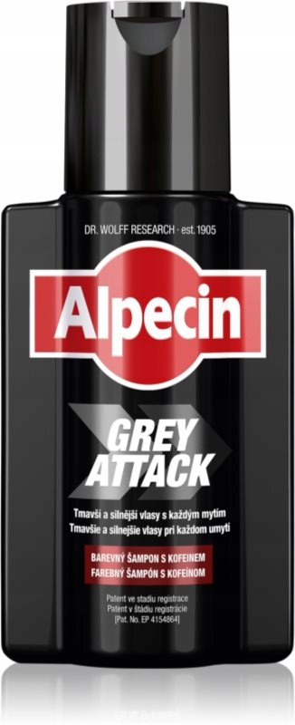 Alpecin Grey Attack Šampon Proti Šedivění Vlasů 200 ML