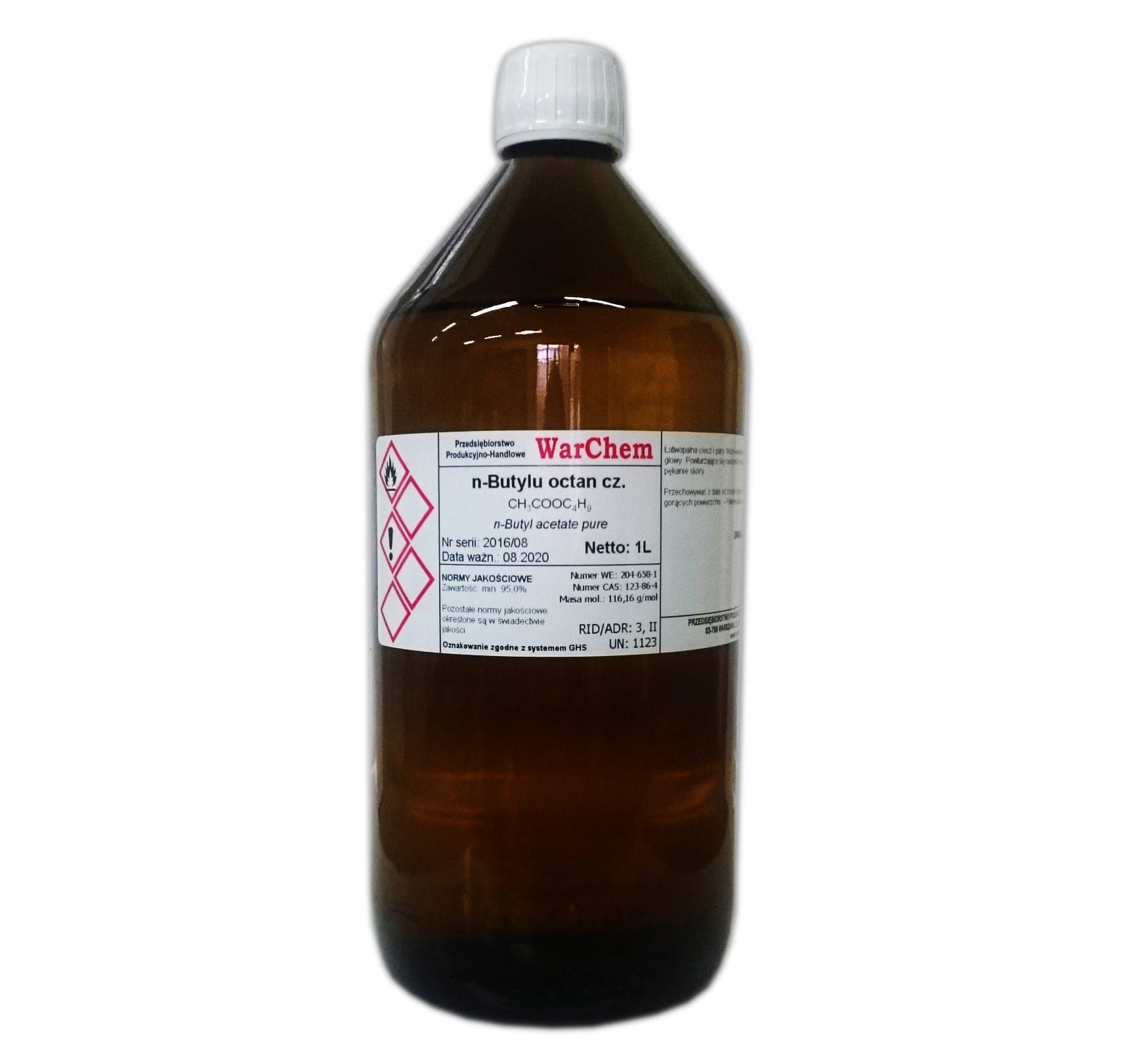 

Octan Butylu czysty 1L Warchem