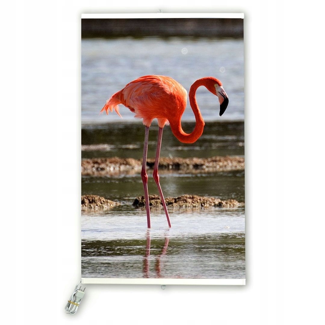 Grzejnik na podczerwień Ciepły obraz "FLAMING"