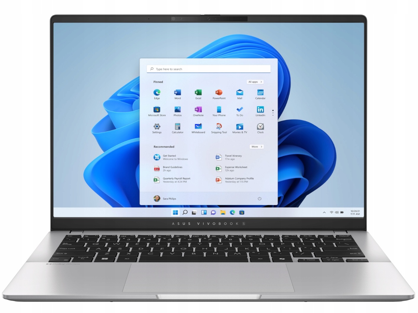 Laptop Asus Vivobook S 14 Ultra 5 226V 14" Oled Wuxga 16GB 512SSD W11
