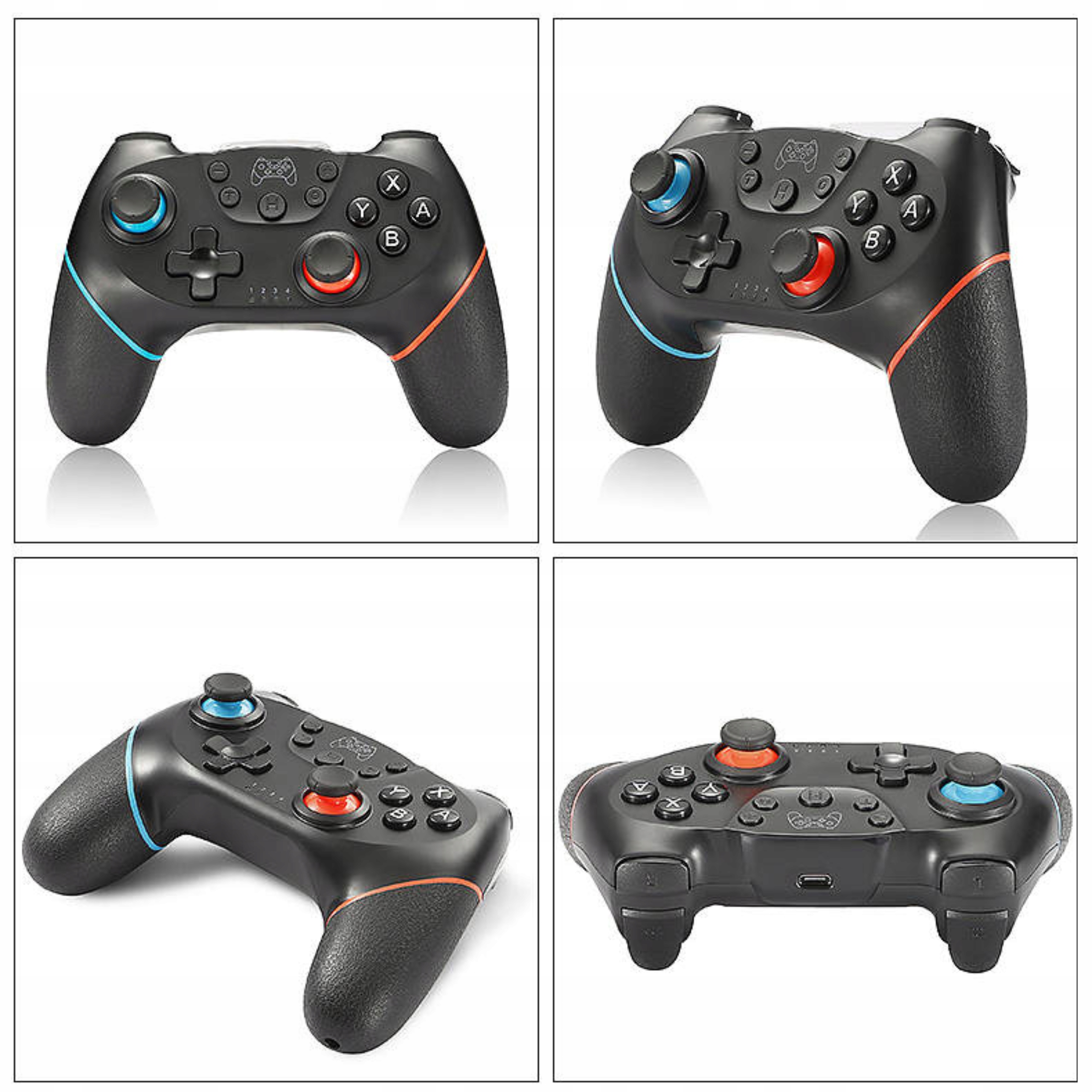 PAD do NINTENDO SWITCH Joystick Gamepad Kontroler BEZPRZEWODOWY Bluetooth Liczba przycisków 16