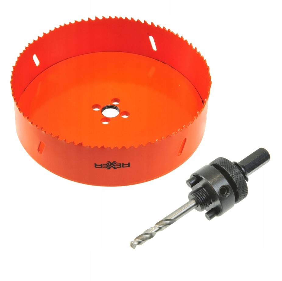 OTWORNICA BI-METALOWA 152 MM + UCHWYT DO OTWORNIC BI-METALOWYCH 32-200 MM