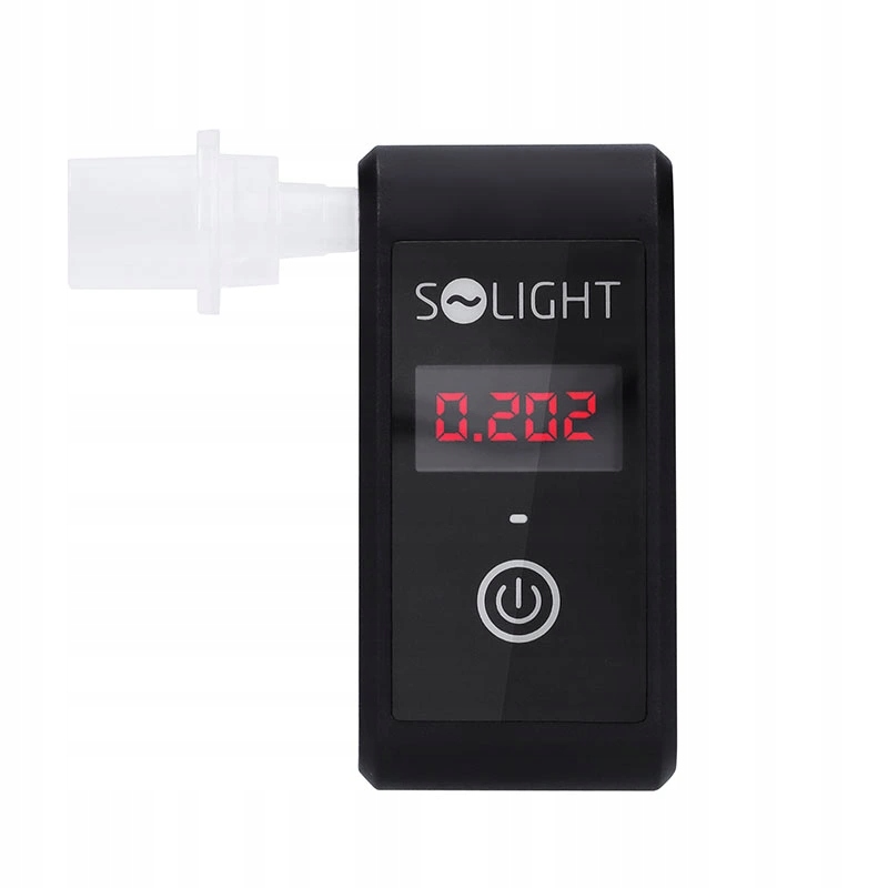 Alkohol tester mini, Fuel Cell, 0,0 5,0 ‰ Bac, citlivosť 0,08 ‰