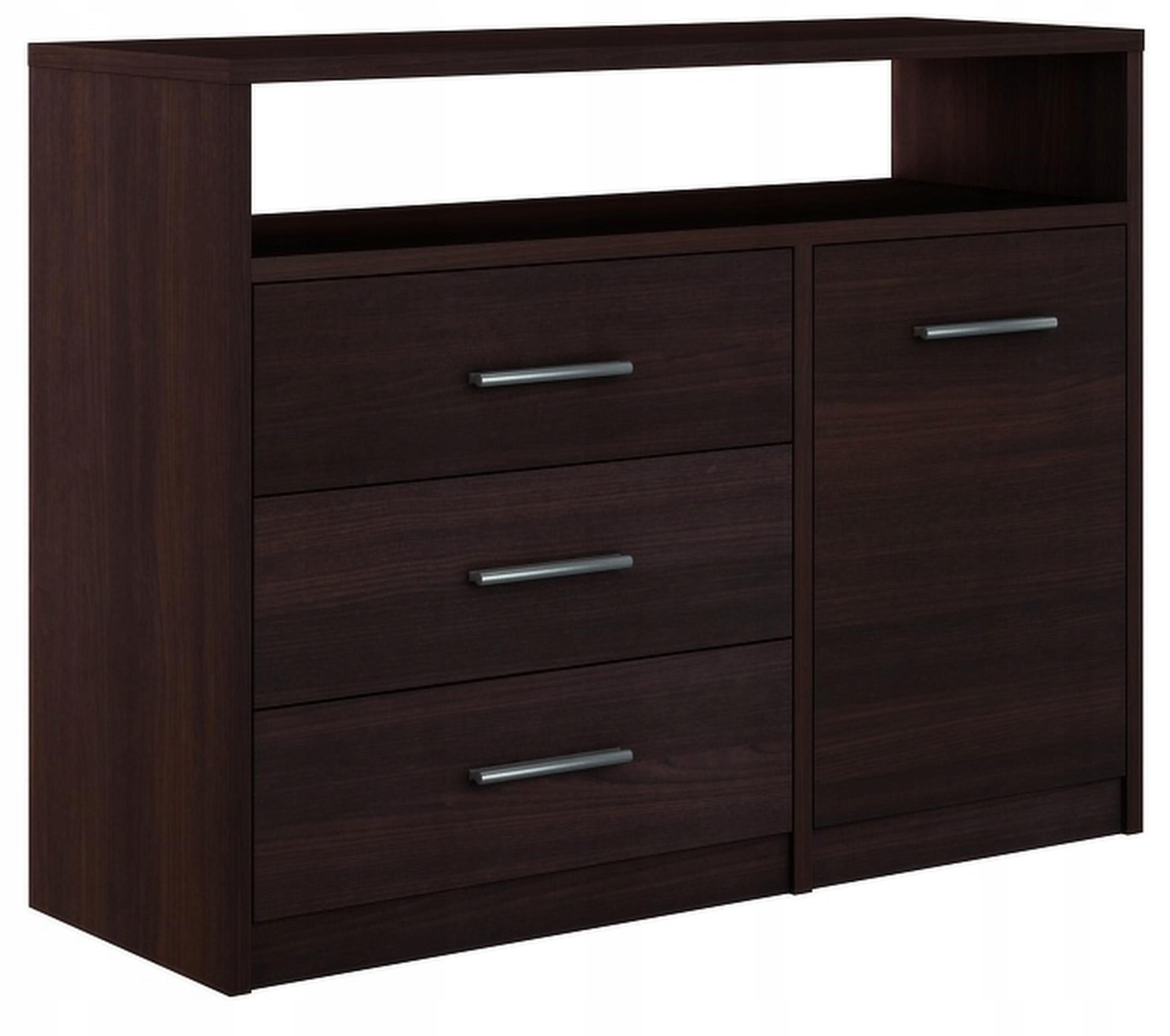 

Komoda szafka Bodo 1D3SO 100 Wenge szuflady regał