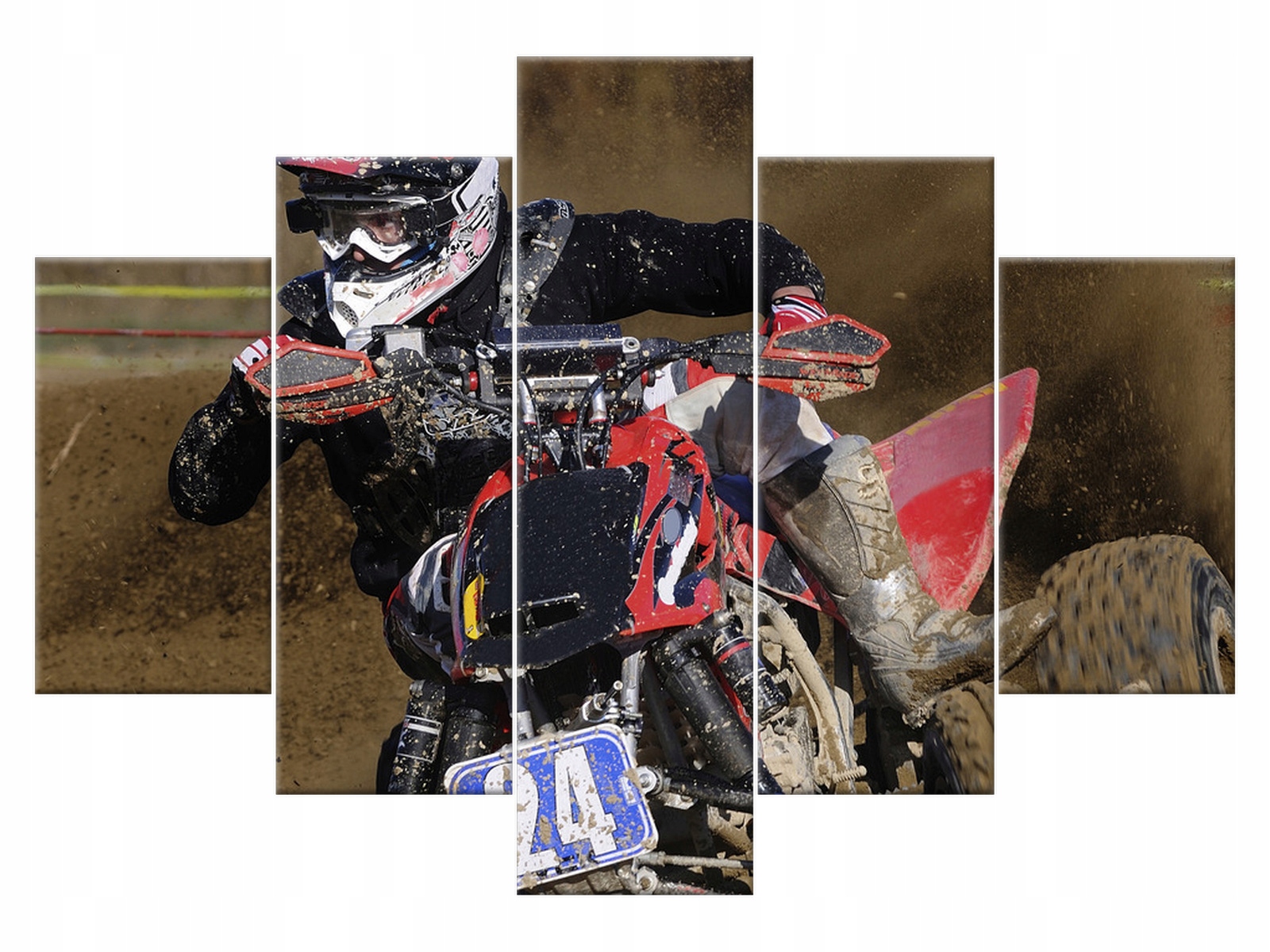 

Obraz Tryptyk Quad power 150x105 Ludzie 2208A_5H