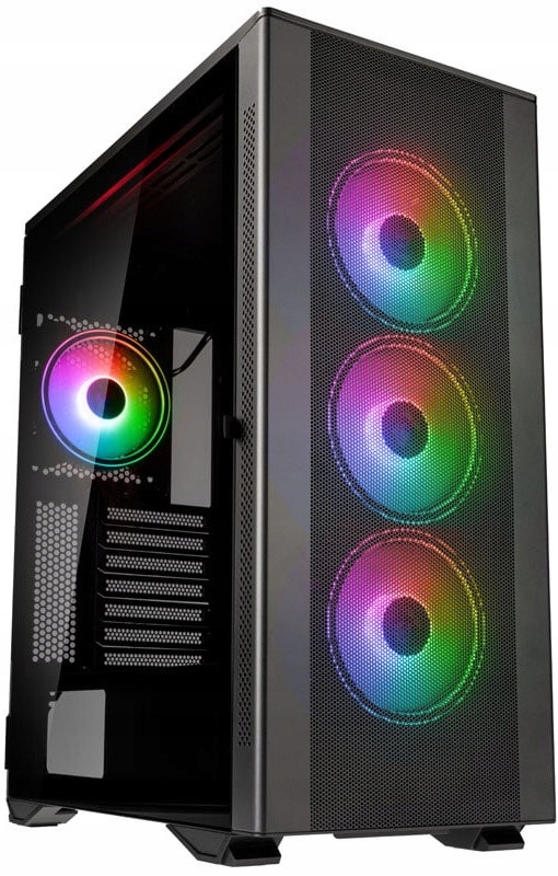 Puzdro Kolink Stronghold Prism Midi Tower čierne