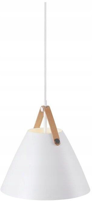Závesná lampa Strap 27 biela Nordlux E27 max 40 W