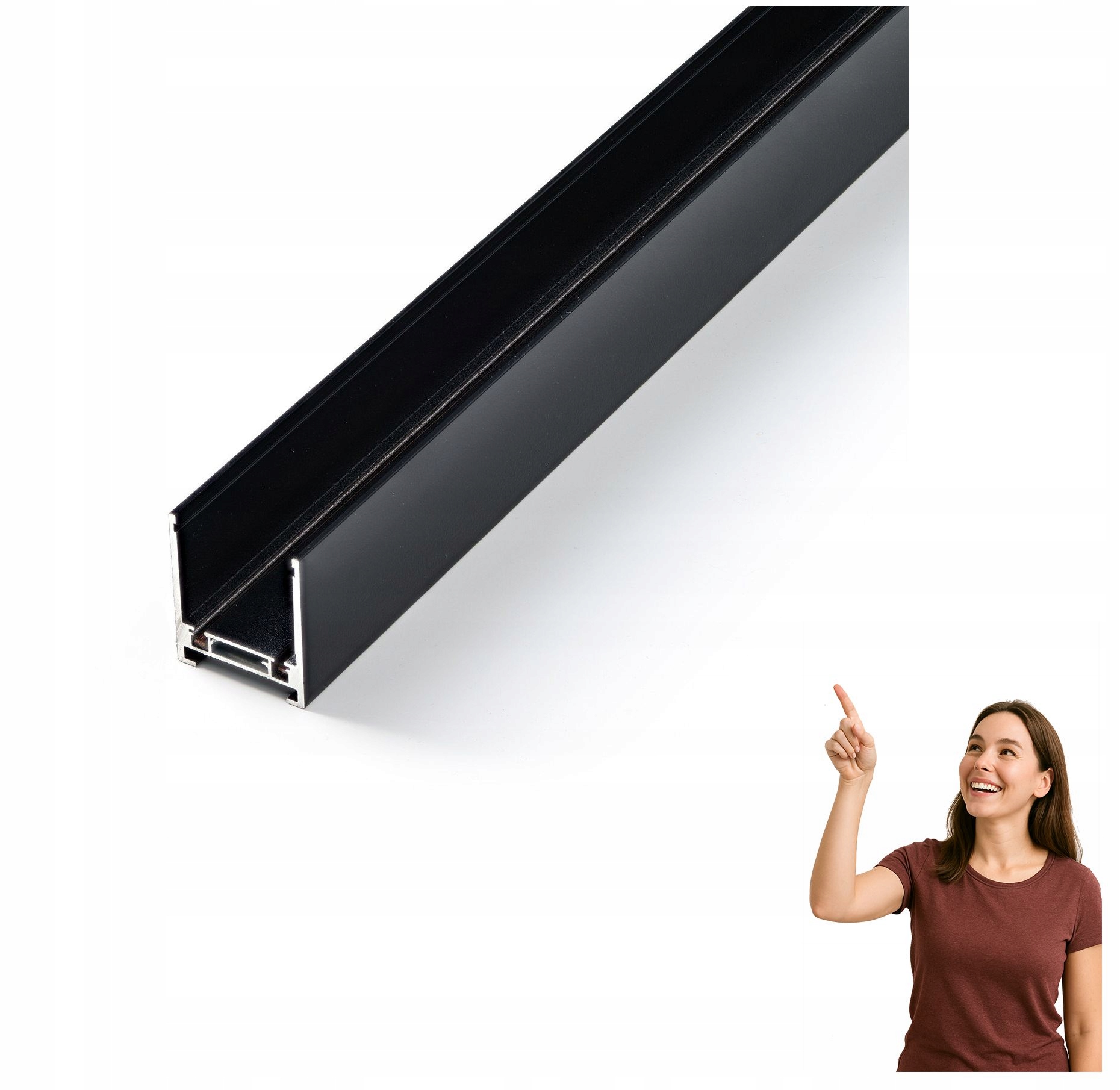 Magnetický kabel Nt 1F 2 m Gamma Track Magnetic 35 mm Bk AZ5563 Azzar