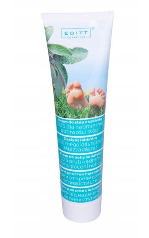 

Editt 125 ml krem do stóp na nadmierną potliwość