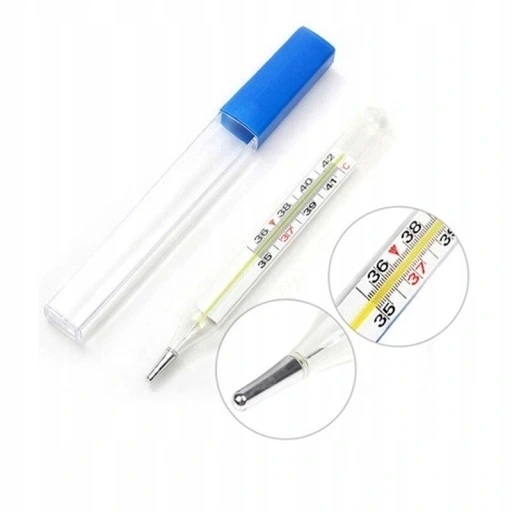 3szt Termometr rtęci dla dorosłych i dzieci