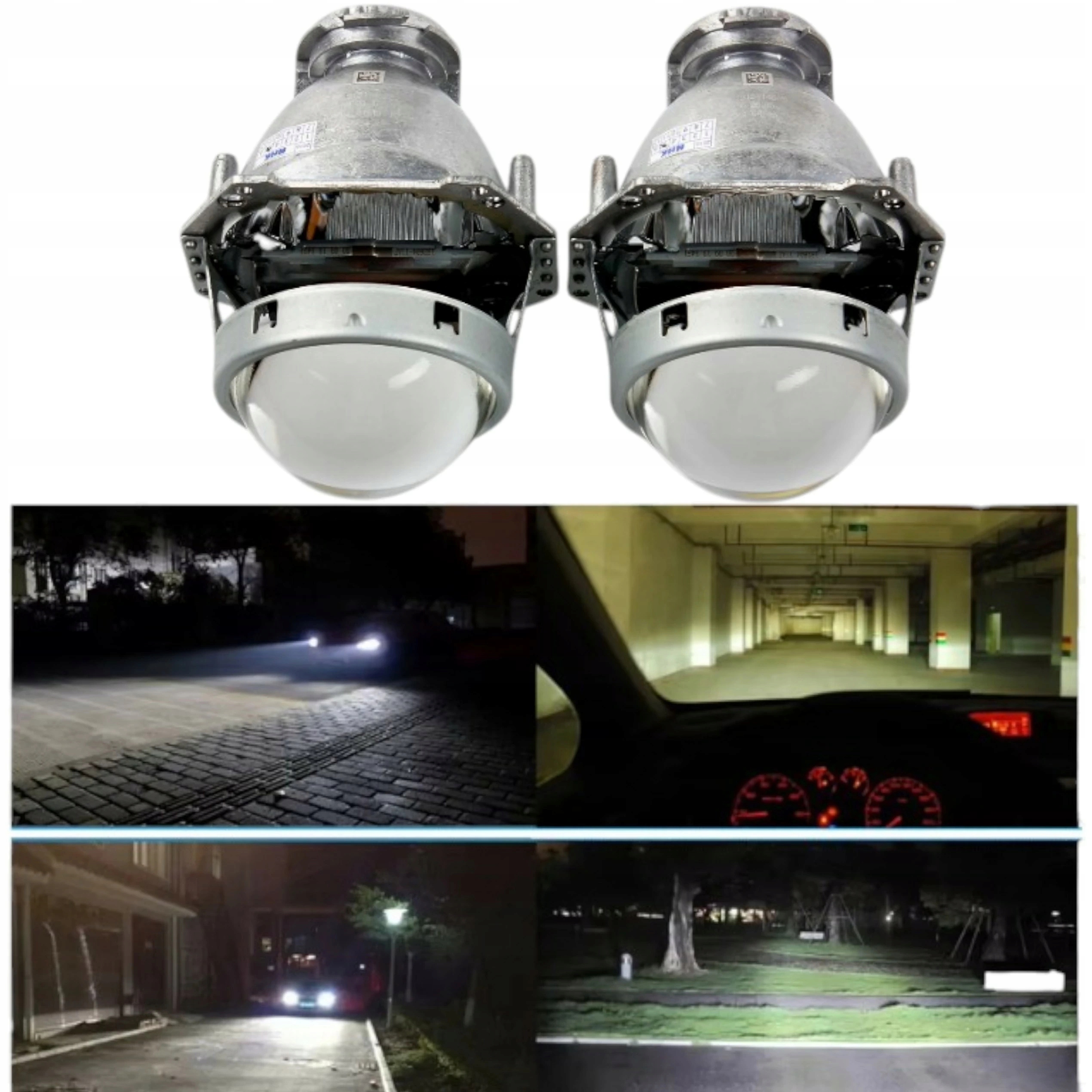 Projektory 3.0 H7 D2S Hella 3R Bi-Xenon Bi-Halogen pro regeneraci světlometů