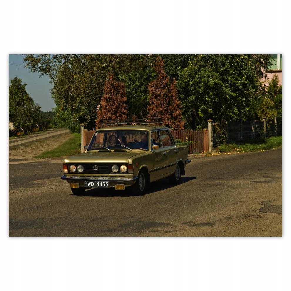 

Plakaty 60x40 Duży Fiat 125P Polski