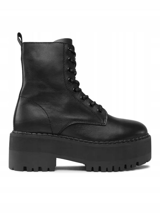 Tommy Jeans – Boty Tjw Boot Zip Up EN0EN02305, černé Velikost 40