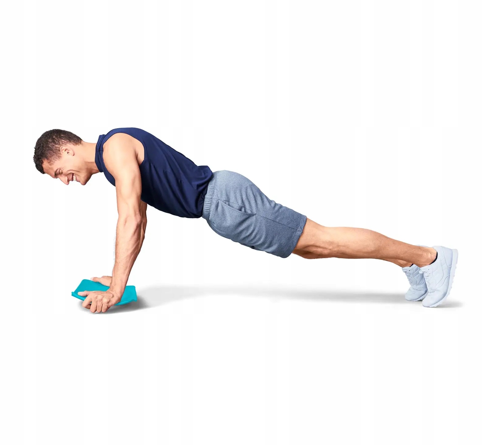 Rotujúca balančná doska na rehabilitačné cvičenia Farba modrá