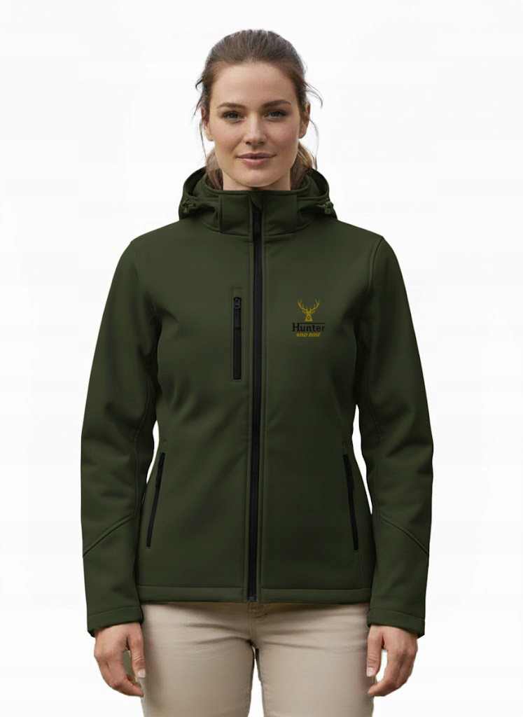 Dámská Lovecká Bunda S Kapucí – Do Lesa – Spider Hunter – Khaki – L