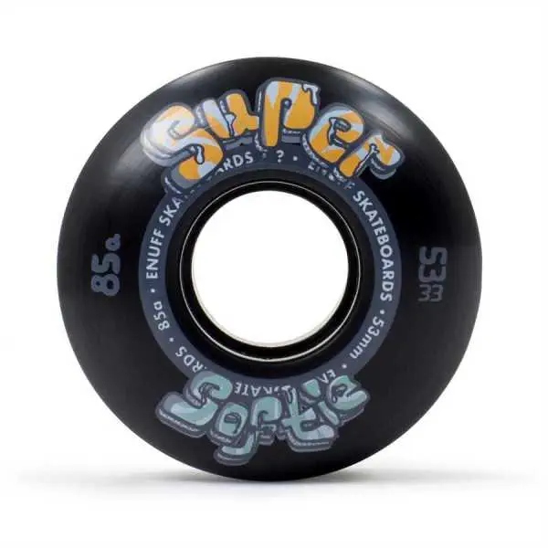 Enuff Softie kolečka pro skateboard Černá 53 mm 85A