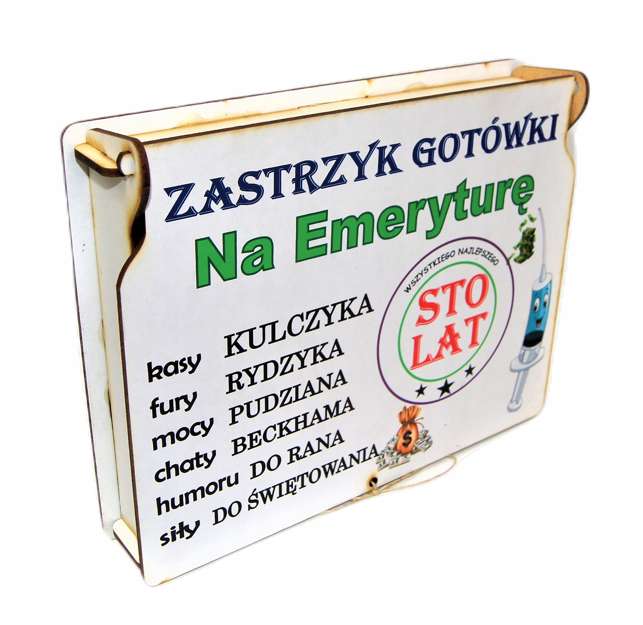 

Śmieszny na Emeryturę Zastrzyk Emeryta